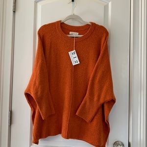 Loft Lou &Grey Burnt Orange Sweater - medium